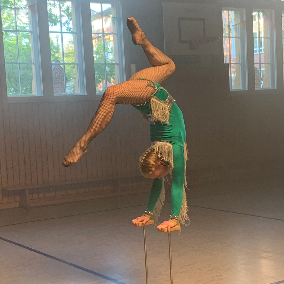 Sarah Repond - Image Handstand - Performance
